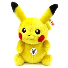 Pikachu Teddy Bear Steiff x Pokemon Japan C448 picture