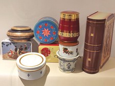 SELECTION: Vintage TIN Metal Tin Advertising TIN BOX Coffee Tchibo etc. Rarity picture