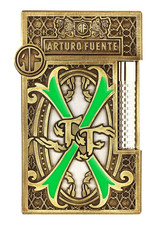 ST DUPONT CIGAR LIGHTER LEGRAND LE GRAND ARTURO FUENTE OPUS X GREEN HC LINE 2 picture