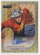2026 Upper Deck Platinum DC Golden Treasures Creator Auto The Flash 1/1 #200 picture