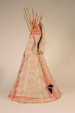 Sioux Child's Toy Tipi Late 19th century 18 1/2