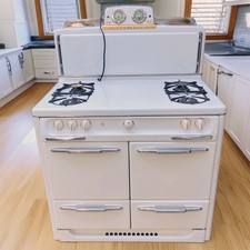 Working Vintage 1950's Wedgewood 4 Burner Oven 40