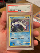 Pokémon 2011 Call of Legends Lugia Holo #15 PSA 9 Graded Cert 73011126 picture