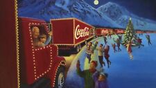 Original 1999-2000 Coca Cola Christmas Campaign Painting By Artist Brent Benger picture