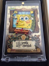 2025 Topps Chrome SpongeBob SquarePants 1/1 Vip Superfractor 1 OF 3 PRODUCT HITS picture