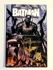 Absolute Batman 10 Quintana TRIPLE GOLD BRUSH SIGNED, STAMPED AND REMARQUED picture