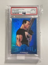 2017 Fleer Ultra Spider-Man Punisher MM29 PMG Blue Precious Metal Gem 34/49 picture