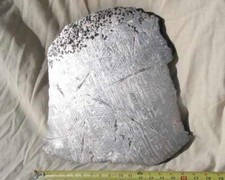 WORLD CLASS ENORMOUS 53.5 Lb SEYMCHAN IRON METEORITE FULL SLICE FANTASTIC ETCH picture