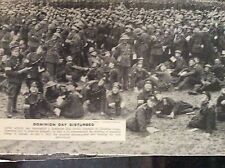 m10-9a ephemera ww1 picture 1917 dominion day canadian troops celebrate  picture
