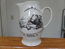 COMMODORE PERRY LIVERPOOL PITCHER ULTRA RARE picture