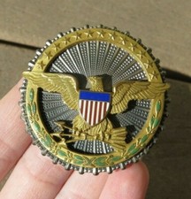 US Army Military Department of Defense Identification Badge STERLING Meyer picture