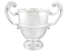 Victorian Sterling Silver Presentation Champagne Cup picture