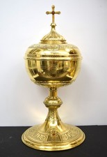 Vintage European Ciborium, Large Cup Capacity, 15