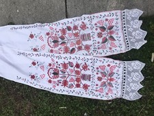 Rusnyk antique rushnik very rare all handmade 100 years old. 3 Pcs In Stock picture