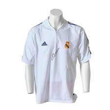 Zinedine Zidane: Real Madrid 2001/2002 Jersey - Match worn - Double Signature picture