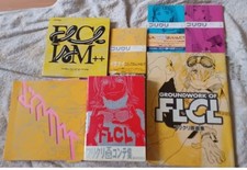 FLCL Storyboard Illustration Book Novel Art Book Complete Set Kazuya Tsurumaki picture