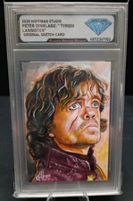 Unbelievable** 1/1 Peter Dinklage Sketch Card Game Of Thrones picture