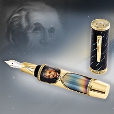 Krone Albert Einstein Magnum Gold Limited Edition Fountain Pen only 18 made picture
