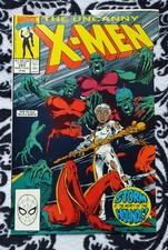 Marvel Comics The Uncanny X-Men #265 Aug 1990 VERY RARE FRONT PAGE MISCUT  picture