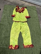 Andrade VTG 1960s Mardi Gras Costume Set Yellow Puff Top & Pants Krewe Rare picture