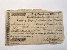 A&O-1865 R-15 Dallas, Texas C.S. Depositary Office TX-23 Signed J.W. Smith Dep. picture