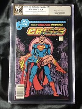 Crisis on Infinite Earths #7 9.8 SS Perez💥1985 NEWSTAND☠️Death Of ☠️Supergirl☠️ picture