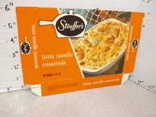 STOUFFER'S 1960s TUNA NOODLE CASSEROLE seafood vintage frozen food box TV dinner picture