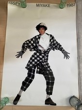 Issey Miyake Hobby Poster 1987 Set Of 4 VHTF Designer Popular Products Item Dail picture