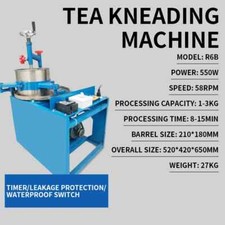 Tea Leaf Rolling Machine Home Use Small Stainless Steel Electric Roller picture