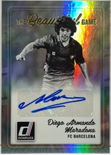 Diego Armando Maradona Autograph The Beautiful Game Panini Donruss FIFA 2016/17 picture