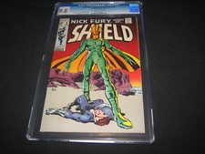 NICK FURY AGENT OF S.H.I.E.L.D. 1969 #8 COMIC GENUINE AUTHENTIC GRADED CGC 9.0 picture