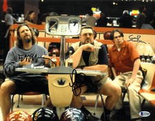 THE BIG LEBOWSKI JOHN GOODMAN JEFF BRIDGES STEVE BUSCHEMI SIGNED AUTO 11X14 BAS picture