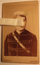 Tübingen-Julius Kalchschmidt (1865-1888) as student-Wingolf? / CDV picture