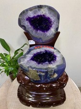Natural Untreated Amethyst Cave Energy Storage Office Front Desk Decor Gift picture
