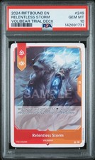 2024 RIFTBOUND: LEAGUE OF LEGENDS VOLIBEAR TRIAL DECK RELENTLESS STORM PSA 10 picture