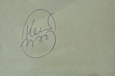 The Who : Keith Moon - Signed Autograph - Book Page picture