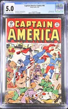 Captain America Comics (1941, Timely) # 46 CGC: CGC 5.0 (1037207001) picture