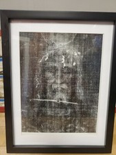 Framed Photo Of Shroud Of Turin picture