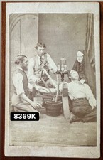 Amputation Antique 1800s Unusual Rare CDV Photo Oddities Canada picture