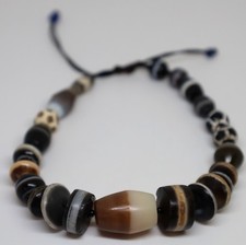 ancient different deities agate beads bracelet picture