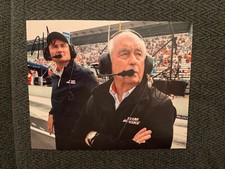 Tim Cindric & Roger Penske Signed Indianapolis 500 8 X 10 Autographed Indy Car picture