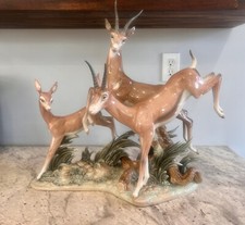 RARE - FLIGHT OF GAZELLES Lladro - # 1001352 - Signed & Numbered Ltd Ed 531/1500 picture