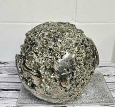 Extra Large Pyrite Crystal Sphere picture