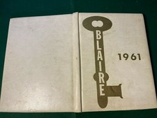 1961 Blairsville High School The Blaire Yearbook Blairsville, PA 15717 picture