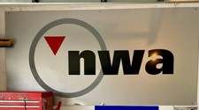Vintage Defunct Northwest Airlines NWA Large 48