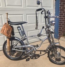 Restored 1971 Schwinn Grey Ghost Stingray Krate 5 Speed Bicycle with Disc Brake picture