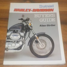 1936-1986 HARLEY DAVIDSON Buyer Guide_SUPER GLIDE XR750 MX250 KRTT FXR SPORTSTER picture