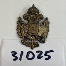 WW1 Austria-Hungary cap badge Tschako Insignia double-headed eagle 31D25 picture
