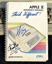 Steve Wozniak & Ronald Wayne Signed Apple II Manual (PSA) + Apple II Plus picture