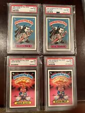 1985 Topps Garbage Pail Kids Stickers Adam Bomb Nasty Nick & Twins PSA 10 8a 1a picture